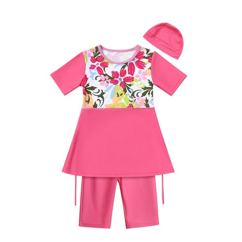 IWEMEK Mädchen Badeanzug UV Schutz 50+ Sonnenschutz Muslimische Islamische...