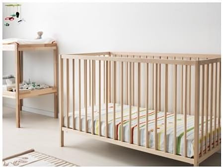 Sniglar Cot Beech Ikea Of Sweden Amazon Co Uk Baby Products