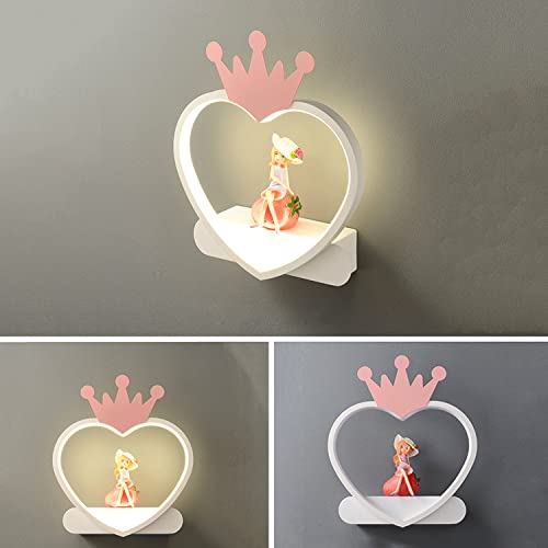 Luces de pared de corazón de 13W que eliminan el miedo a la oscuridad en niños 6