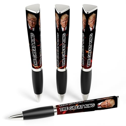 ANINKABOVE Caneta esferográfica Trump O Grande Rei, mercadoria Trump, presentes de Donald Trump para
