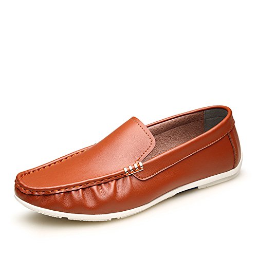 Chaussures de conduite confortables et mocassins homme printemps pois