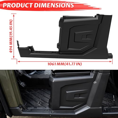 SAUTVS Left Center Fender for Polaris Ranger Crew 570 900 XP DIESEL 14-19 by SAUTVS - Image 6