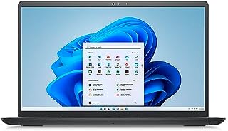 Dell Inspiron 15 3520 laptop, procesor 11. generacji, Intel Core i3-1115G4, wyświetlacz 15,6" FHD 120 Hz, 8 GB RAM, 256 GB NVMe SSD, karta graficzna Intel UHD, Windows 11 Home, QWERTZ, Carbon Black