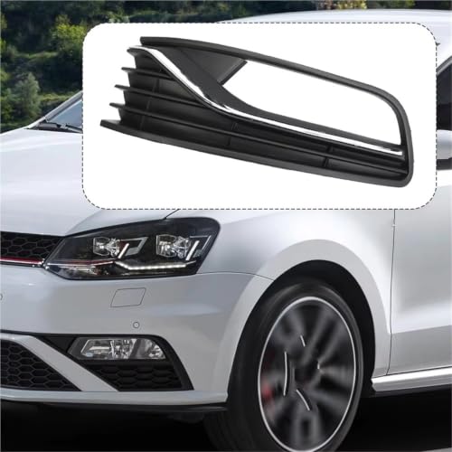 Cubierta de rejilla para luz antiniebla de Volkswagen Polo 6C 2016 marco de paragolpes delantero 3