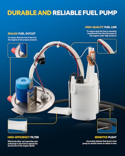 Image of PHILTOP Electric Fuel Pump Assembly FG1437 Fit for Ford F-250 Super Duty