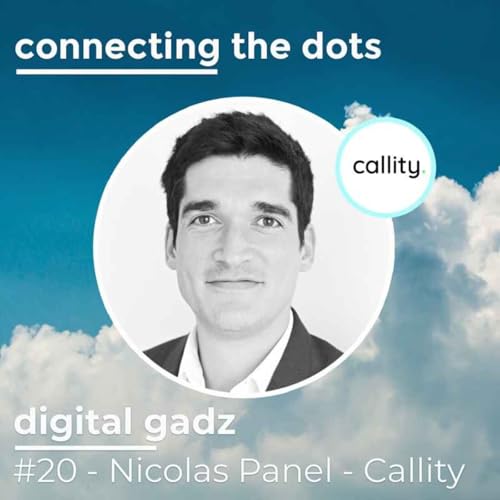 #20 -Digital Gadz - Nicolas Panel - Callity - Les d&eacute;fis et les strat&eacute;gies de croissance d'une start-up technologique face &agrave; des g&eacute;ants c... copertina
