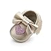 Chaussures bébé Fille, Auxma Chaussures de Prewalker de bébé Fille, Bowknot Chaussures à Semelle Souple, Chaussons de Enfant, Chaussures Premiers Pas pour 0-6 6-12 12-18 Mois (11cm/0-6 M, C)