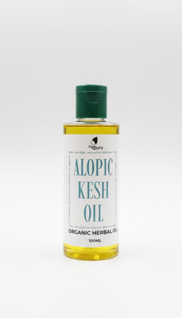 Alopic Kesh Ayurvedic Hair Oil – Advanced Therapy for Hair Fall Control, Root Activation & Scalp Nourishment (100ml) - Naturo Herb Remedies-image-47