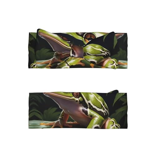 0-6 Months Baby Bow Hairband for Newborn, Infant, Toddler, Elastic Bow Headband, Lightning Tree Frog Decorative Headband2