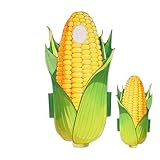 Nombreuses utilisations : le costume de maïs est le choix parfait comme tenue de spectacle accrocheur pour les fêtes d'anniversaire, brille lors d'activités de cosplay et convainc comme costume d'Halloween pour diverses fêtes. Il permet de créer des impressions inoubliables et beaucoup de plaisir sans effort.