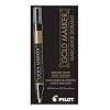 Pilot Extra Fine Point Permanent Markers, Marker Pens, Gold Ink, 1-Pack
