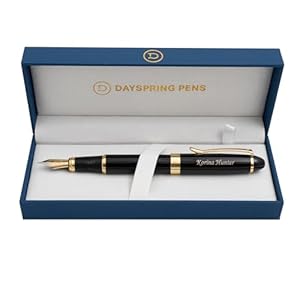 Dayspring Pens Alexandria Black Fountain...