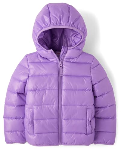 Gymboree,and Toddler Puffer Jacket,Purple,2T