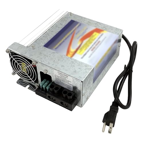 PD9260C 60 Amp RV Power Converter with Charge Wizard, PD9200 Series Converter/Charger Compatible with RV, Camper, Caravans,120v to 12v Power Converter (PD9260C,PD9260CV)