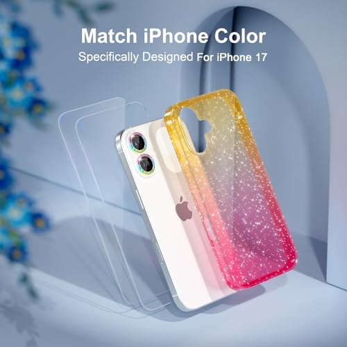 Coque transparente iPhone 17 Choiche avec cristaux diamants pour objectifs - 7
