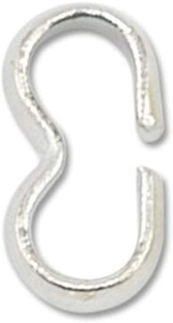 Beadalon Quick Links Connect Small Nickel Free Silver, Plated, 65-Piece