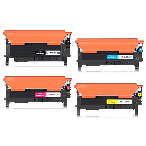 Toner Samsung C480w compatible CLT-K404S pack quatre couleurs pour Xpress SL-C430W