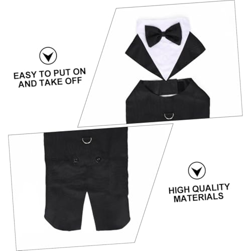 Disfraz Formal para Perro Talla M con Pajarita miniatura 5