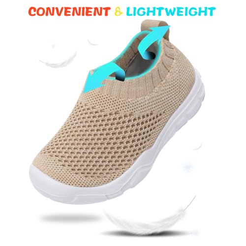 Image of JOINFREE Toddler Boys Girls Sneaker Slip On Shoes Kids Lightweight Breathable Walking Shoes