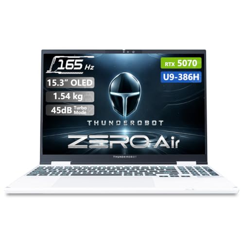 Image of Thunderobot Zero Air 15 Ultra 9 386H RTX 5070 64GB DDR5 + 4TB Gaming Laptop