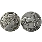 piece de 1 euro grec rare 【Matériau】: Fabriqué en alliage de zinc de haute qualité, galvanisé, haute résistance, résistant à l'usure, antirouille et durable.