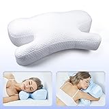 HooLaxify Anti Wrinkle Pillow-Beauty Pillow-Stomach Sleeper Pillow-Anti Aging Pillow-Neck Pillows...
