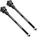 Detroit Axle - Front Tie Rods for Chevy Silverado GMC Sierra Yukon XL Suburban Avalanche 2500 3500 HD Hummer H2, 4 Outer & Inner Tie Rod End Links Set Replacement
