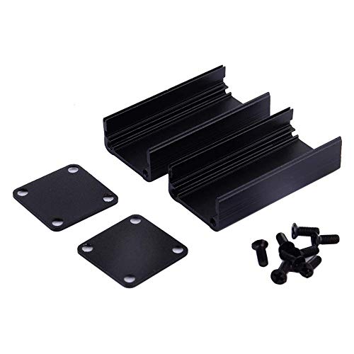 Scatola di Raffreddamento in Alluminio Scatola per Strumenti PCB Scatola di Raffreddamento Elettronica per Prodotti Elettronici Scatola per Progetti Fai da