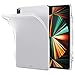 Price comparison product image ESR Case Compatible with iPad Pro 12.9 Inch 2021 (5th Generation, 5G) with Pencil Holder, Soft Flexible Back Cover, Supports Pencil Wireless Charging, Project Zero Series, Frosted Clear