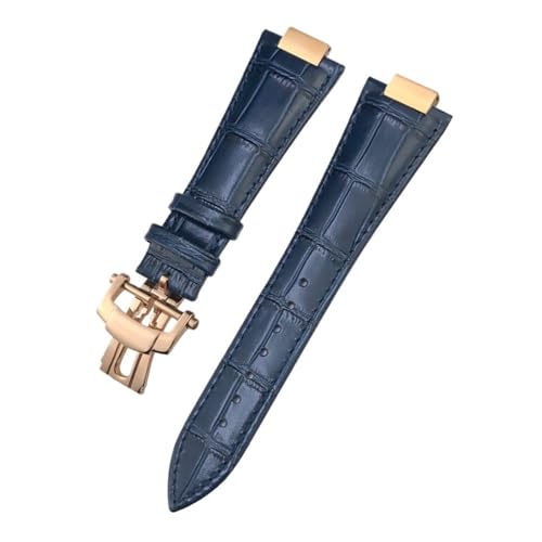 [��ɂ���] 25×13mm ���U�[�E�H�b�`�o���h �p�e�b�N �t�B���b�v 5711 5712G �m�[�`���X �u���E�� �u���b�N �u���[ �\�t�g�E�H�b�`�X�g���b�v(Blue-Rose Link)