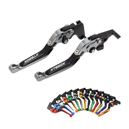 Levier d'embrayage pour Yamaha XT660X 2004-2008 pliable et extensible - 3