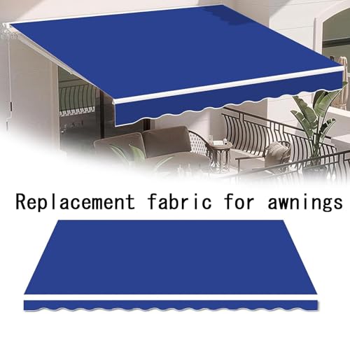 Toile d'ombrage de remplacement imperméable 3x1.5m pour auvent rétractable de terrasse - 3