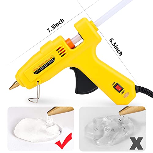 B Bosi Tools Rechargeable Hot Melt Glue Gun, Rechargeable Quick Preheat Mini Glue Gun Kit With 10 Pieces Premium Glue Sticks, Auto Power Off Glue Gun For Arts, Crafts, Decorations, Quick Repairs #TOP2