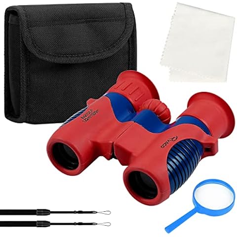 Ryaco Binoculares para niños 8x21 Roja Cover