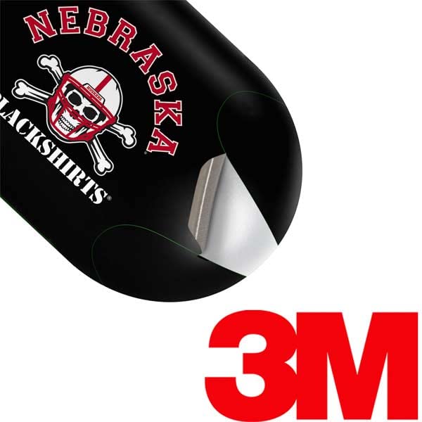 Skinit Decal Audio Skin Compatible with Samsung Galaxy Buds+ - Officially Licensed College Nebraska Blackshirts Design