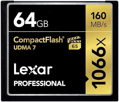 Lexar Professional GOLD Series 128GB CFexpress Card, Type B CF Card, Up to 1750MB/s Read, Adopt PCIe 3.0 and NVMe, Memory Card for Professional Photographer, Videographer (LCXEXPR128G-RNENG)