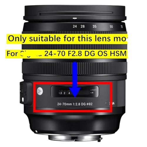 Adaptador Compatible Sigma ART 24-70mm F2.8 DG OS HSM Filtro UV miniatura 5