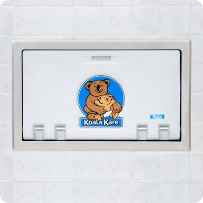 KOALA KARE Products KB100-05ST Change Station,Rec,Horizontal,Wht Gry