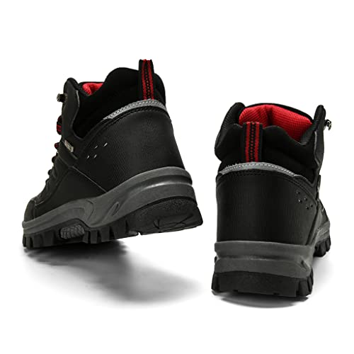 Veslexth Mens Snow Boots Insulated Waterproof Winter Shoes Non-slip Outdoor with Removable Lining for Men Fur Lined Casual Hiking Lightweight Anti-Slip Water-Resistant Footwear2