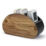 Organisateur polyvalent : avec cinq compartiments, cet organisateur de bureau multifonction est idéal pour ranger les télécommandes TV, DVD et climatiseur, ainsi que des pinceaux de maquillage, des lunettes, des stylos et d'autres essentiels du quotidien, gardant tout bien organisé