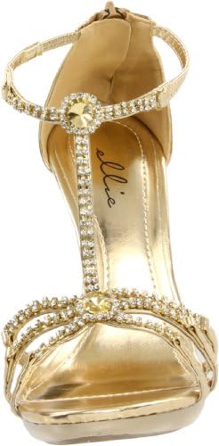 Ellie Shoes Women's 431-Darling, Gold, 6 M US | Image 1