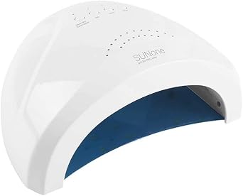 Smart Nail Dryer Portable 48W LED UV Dual Light Source Phototherapy Machine 18.5158cm Nail Salon Color  White