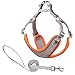 MAKASI Dog Harness No Pull with Leash Set, Reflective Pet Harness with Breathable Mesh Easy Control Front Clip for Small Medium Large Dogs (XX-Small, Grey)
