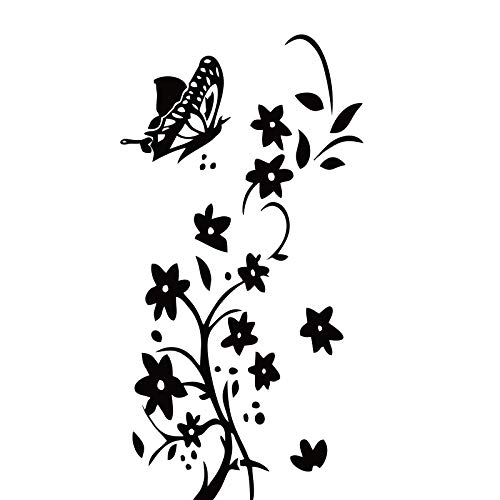 CUNYA Autocollants muraux amovibles en vinyle pour décoration de chambre d'enfant, Motif branches...