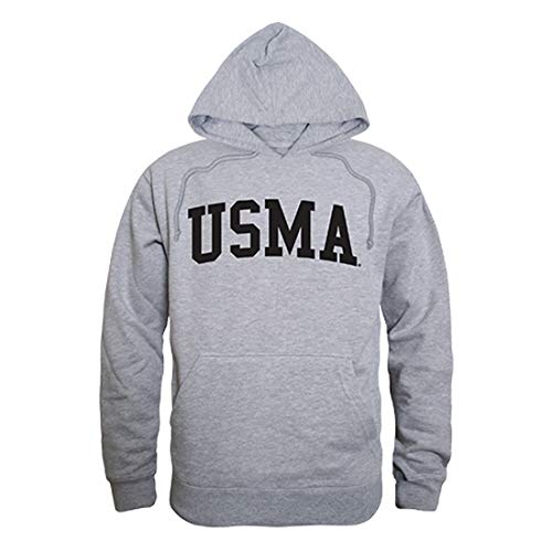 W Republic NCAA Army Black Knights Unisex 503Game Day Hoodie, Heather Grey, X-Large