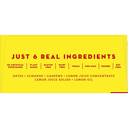 Larabar Lemon Bar Fruit and Nut Bars, Gluten Free and Vegan, 19.2 oz, 12 Ct image 3