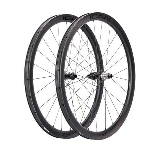 ICAN G24SL 1297g Carbon Gravel Bike Wheelset 700C, 40mm