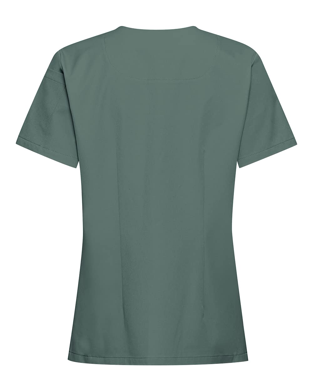 CLINIC DRESS Schlupfkasack I kaere I Damen-Kasack Pflege Arbeitskleidung I V-Ausschnitt | Länge ca. 68 cm | Kurzarm I Industriewäsche geeignet | bis 75 Grad waschbar |