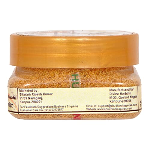 image for Shudh India Asafoetida (Hing) Ground ~ All Natural | Salt Free | Vegan