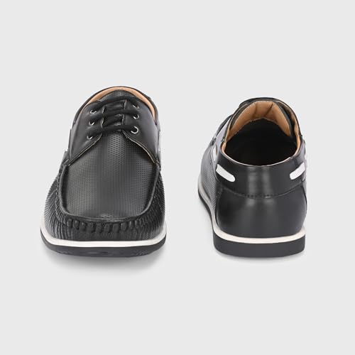 Image of Centrino Office Formal Shoes for Men | Shoes for Man Stylish | Lace-Up Design | Cushioned Insole | Lightweight Comfortable Leather Shoes | Mens Formal Shoes for Business Professional & Daily Office Wear (7630)